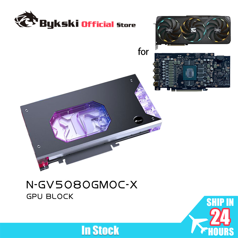 Pc Gaming Xịn - Bykski GPU Bloğu GIGABYTE RTX5080/5070ti Gaming/WindForce
