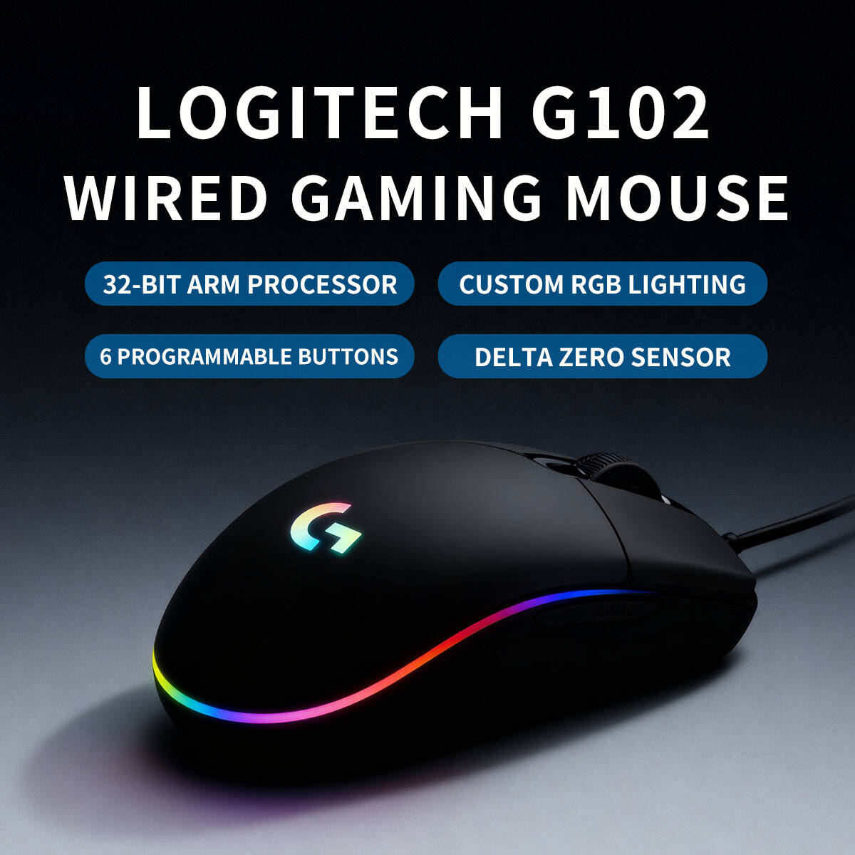 Logitech G102 Kablolu Oyun Far - Pc Gaming Logitech incelemesi ve fiyatı