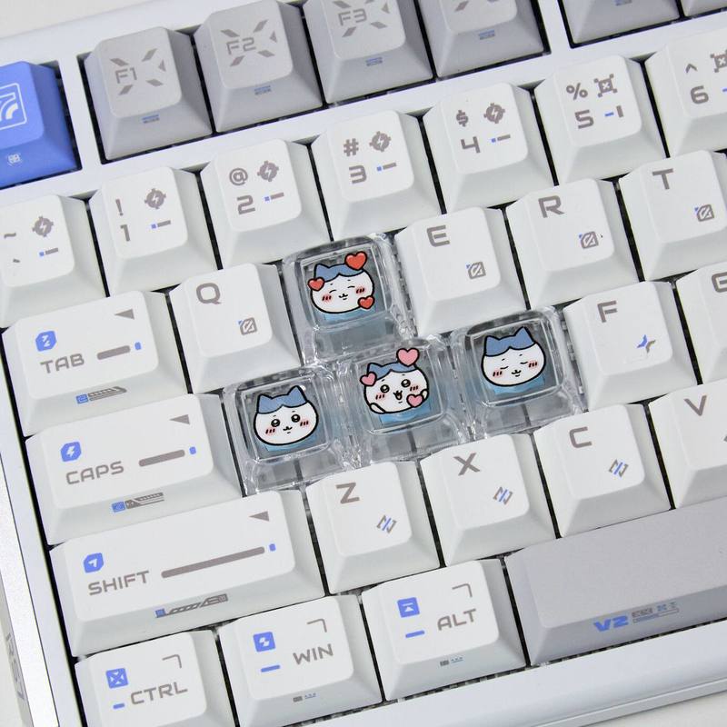 Chiikawa 4 Adet El Yapımı Şeff - Pc Gaming Keyboard incelemesi ve fiyatı
