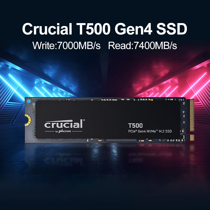 Crucial T500 1TB Gen4 NVMe M.2 - Pc Gaming Website incelemesi ve fiyatı