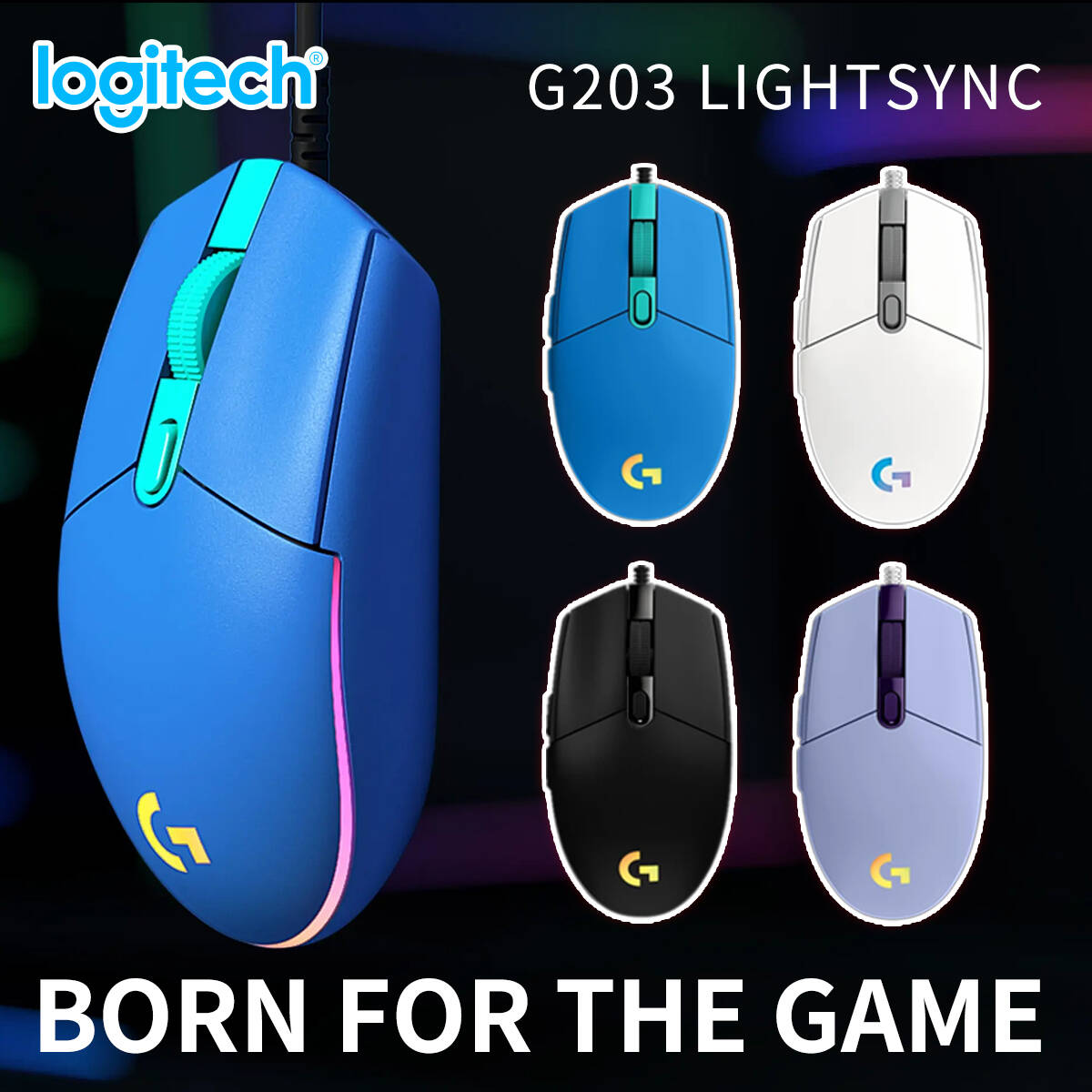 Logitech G203 Kablolu Oyun Mou - Pc Gaming Logitech incelemesi ve fiyatı