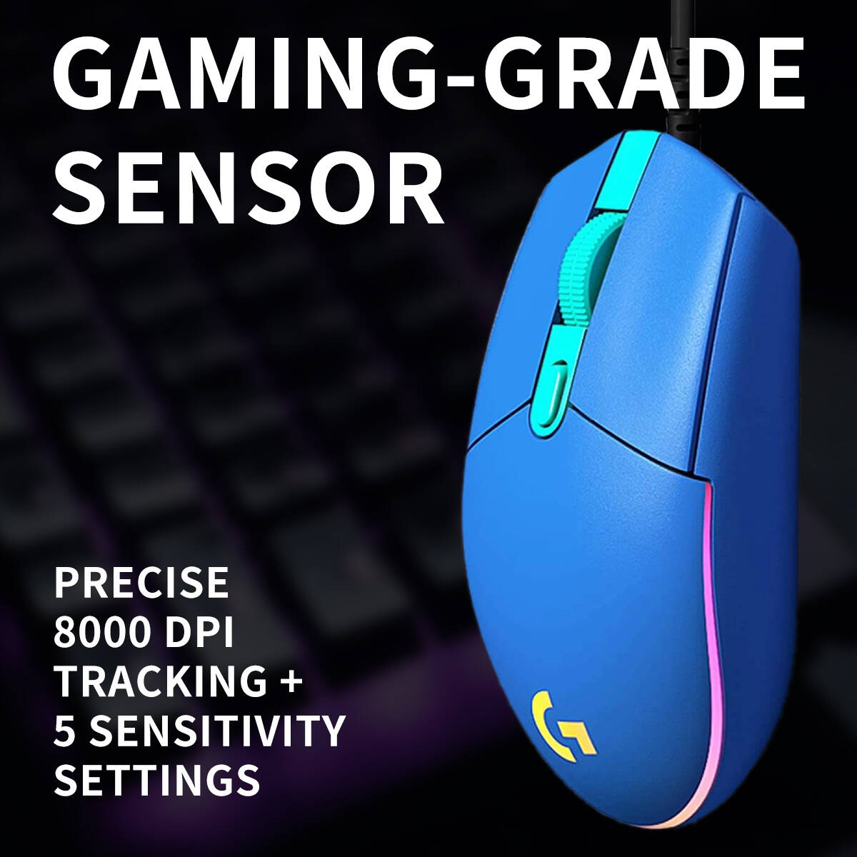 Logitech G203 Kablolu Oyun Mou - Pc Gaming Logitech incelemesi ve fiyatı
